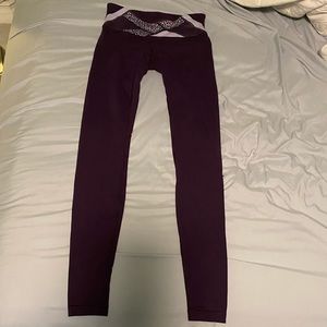 Size 4 purple Lululemon leggings
